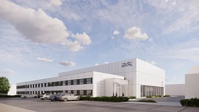 industrial corporate headquarters of Alfa laval company