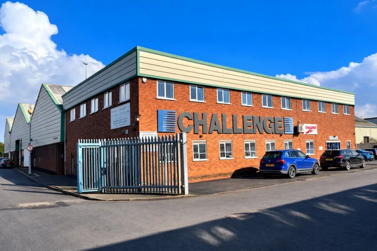 industrial corporate headquarters of Challenge company